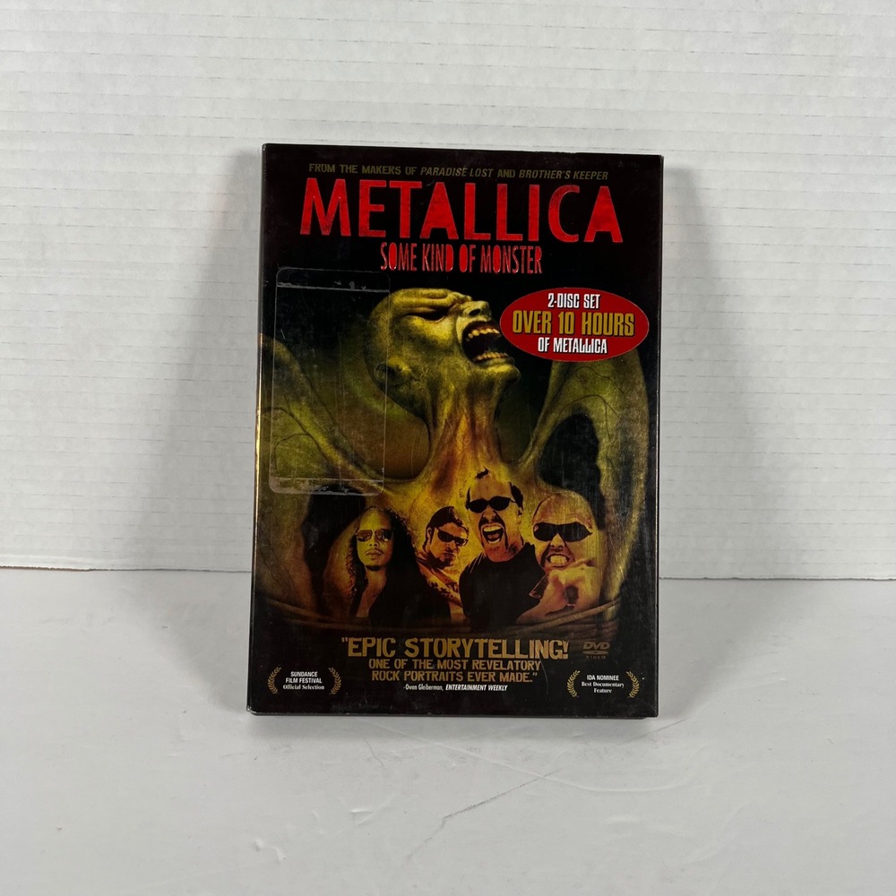 Metallica Some Kind‎ of Monster 2-Disc DVD Set Music Documentary 2004